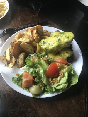 Seitanic steik at Veganaes in Reykjavik