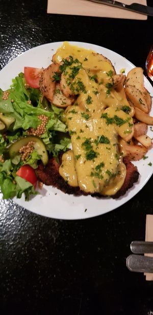 Seitan steak at Veganaes in Reykjavik