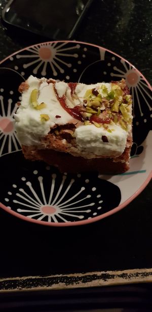 Carrot cake🥕 at Veganaes in Reykjavik