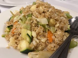 Vegan fried rice  at Michael's Oriental Restaurant in Eight Mile Plains