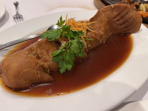 Crispy Taro “Fish"  at Michael's Oriental Restaurant in Eight Mile Plains