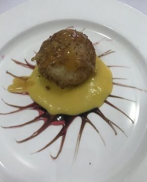 Deep fried ice cream special   at Michael's Oriental Restaurant in Eight Mile Plains