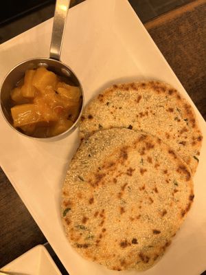 Roti  at Sri Lankan Curry Bowl in Zagreb