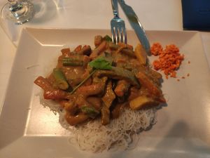 Vegetables curry. Sooo tasty!! 😋😋😋😋 #Veganuary at Sri Lankan Curry Bowl in Zagreb