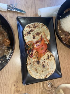 Roti   at Sri Lankan Curry Bowl in Zagreb