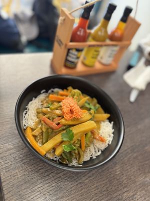 Vegan Bowl  at Sri Lankan Curry Bowl in Zagreb