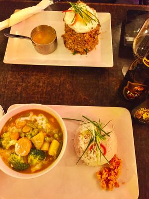 Vegan curry bowl  at Sri Lankan Curry Bowl in Zagreb