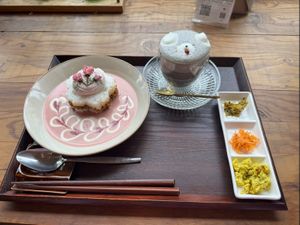   at Vegan Cafe PQ's in Tokyo