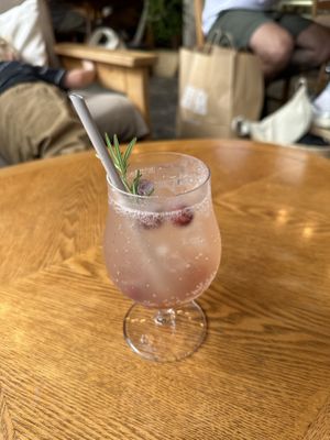 Grape soda  at Vegan Cafe PQ's in Tokyo