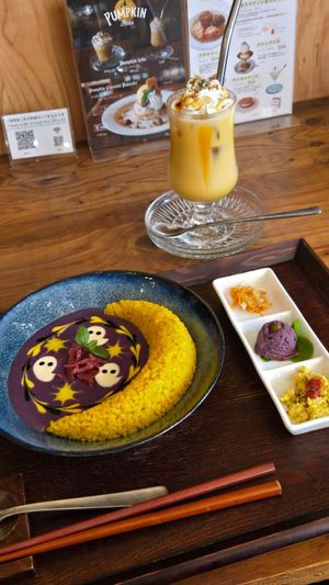 Halloween special at Vegan Cafe PQ's in Tokyo
