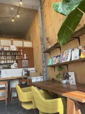   at Vegan Cafe PQ's in Tokyo