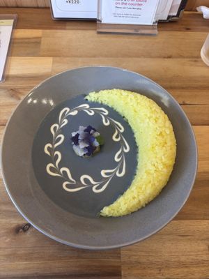 hydrangea curry   at Vegan Cafe PQ's in Tokyo