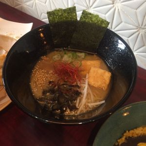 Ramen  at Vegan Cafe PQ's in Tokyo