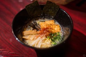 Vegan Tonkotsu Ramen. Available every Friday. at Vegan Cafe PQ's in Tokyo
