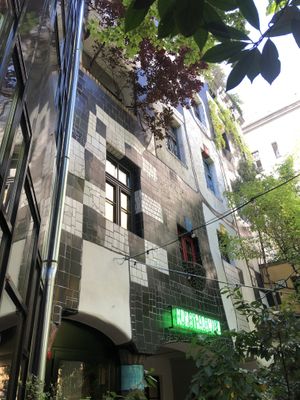 Outside   at Cafe Kunst Haus in Vienna