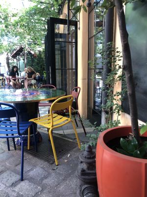 Outside   at Cafe Kunst Haus in Vienna