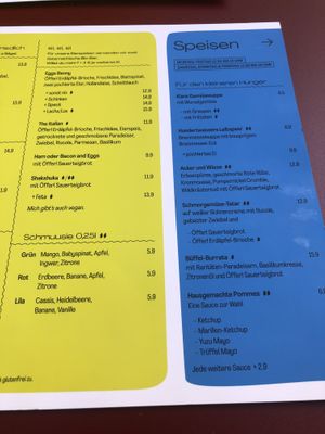 Breakfast / snacks   at Cafe Kunst Haus in Vienna