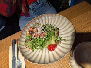 Avocado Brot at Cafe Kunst Haus in Vienna