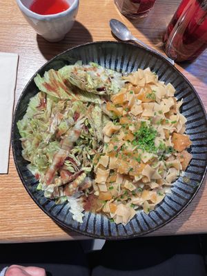 Krautnudeln  at Cafe Kunst Haus in Vienna