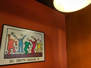 Interior at Café Célia in Porto