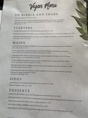 Menu aug 19 at Saxon Mill in Warwick