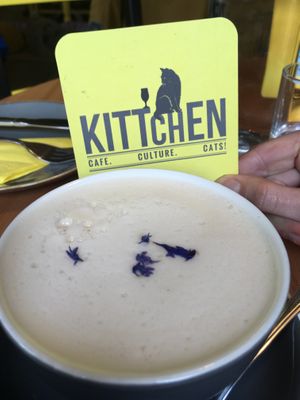 Tea latte at KITTCHEN in Hawkshead