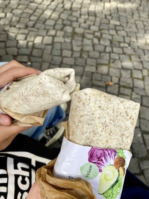Falafelwrap   at Dean & David - Hauptbahnhof in Munich
