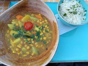 Mexican delicious dish at Gamsjaga in Salzburg