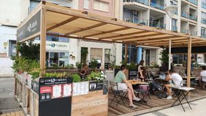 terraza at Cor de Carxofa in Benicarlo