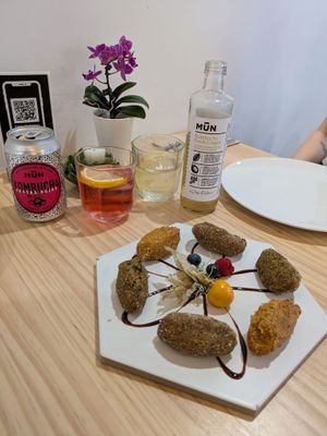 Croquettes at Cor de Carxofa in Benicarlo