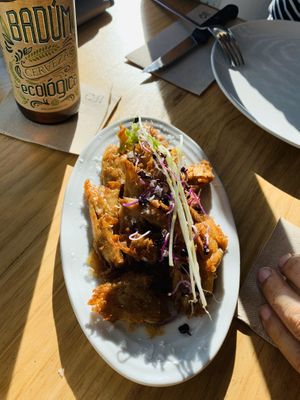 Heura cruixent  at Cor de Carxofa in Benicarlo