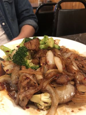 Hot and spicy mock duck, loved the flavors! at Camdi in Minneapolis