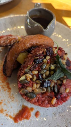 Sunday seed roast at The Friar's Oak in Hassocks