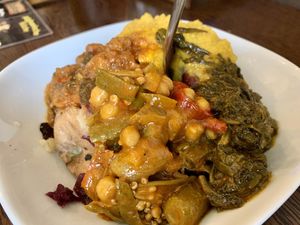 kumpir w/ 4 veggies at Mr Kumpir in Wiesbaden