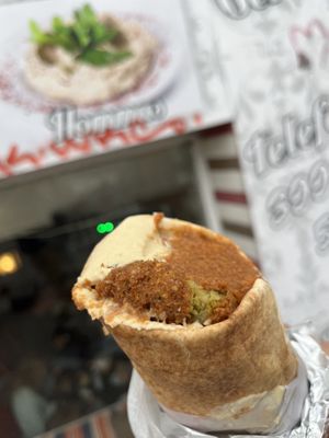   at Falafel Kimo in Hamburg