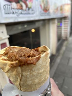   at Falafel Kimo in Hamburg