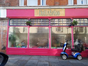 Outside at Hullabaloo in Ipswich