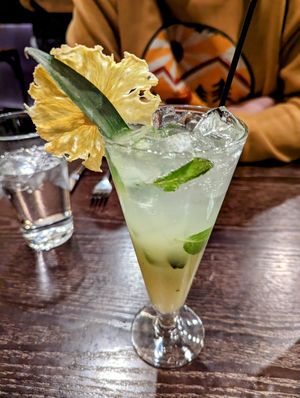 Pineapple mojito at Wild Thyme Cafe in Kanab