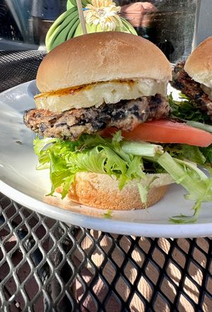 Black Bean Slider  at Wild Thyme Cafe in Kanab