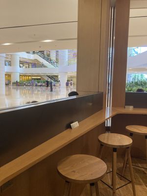 Nice seating  at Nood Food - Pacific Place in Hong Kong Island