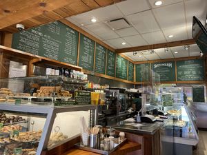 Displays   at Sweet Cherubim Restaurant and Bakery in Vancouver