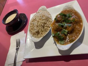 Manchurian and Indian Chai   at Sweet Cherubim Restaurant and Bakery in Vancouver