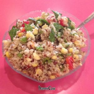 Quinoa Salad w/ Vinaigrette at Sweet Cherubim Restaurant and Bakery in Vancouver