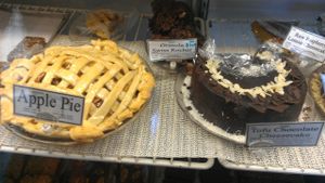 vegan cakes at Sweet Cherubim Restaurant and Bakery in Vancouver
