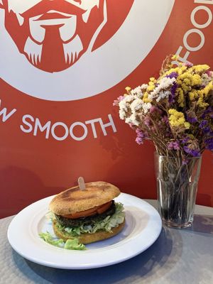 Green Burger  at Barcode Mitra in Zagreb