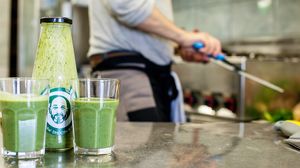 Green Dragon #RawSmooth Superfood at Barcode Mitra in Zagreb