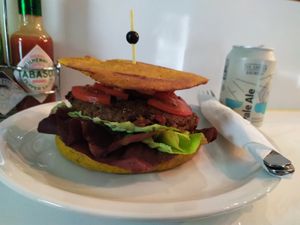 Brown Burguer at Barcode Mitra in Zagreb