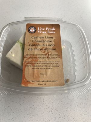 Cheesecake at Copper Branch in Kingston