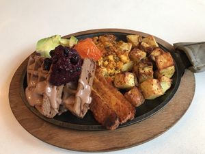 Weekend brunch skillet at Copper Branch in Kingston