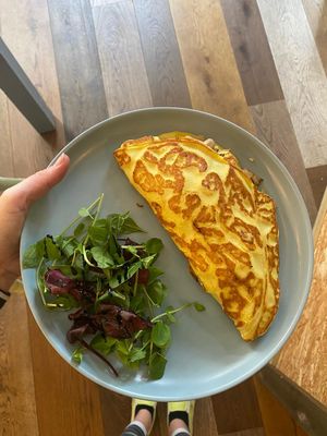 Vegan Omelettes? 
Get them at Planet Earth Kitchen. at PEK in Dover